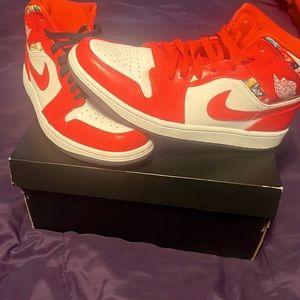 Jordan 1 Barcelona mids.